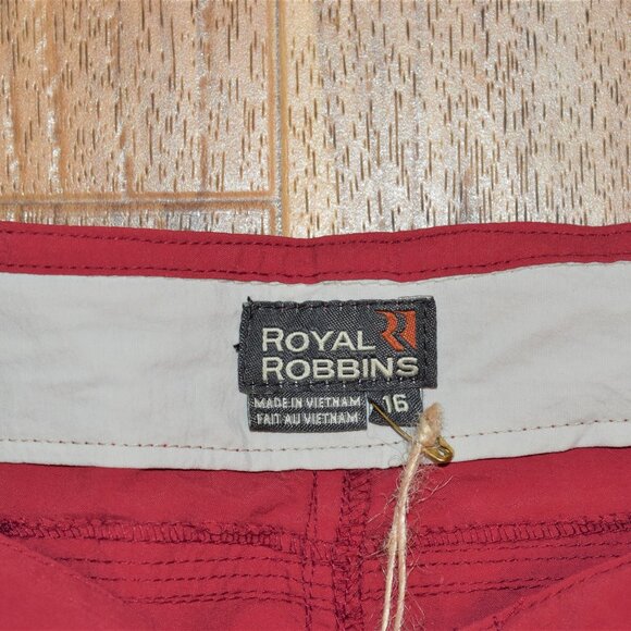 NWT Royal Robbins Baja Capri‎ Nylon Pants SPF 30+ Size 16 - Picture 3 of 5